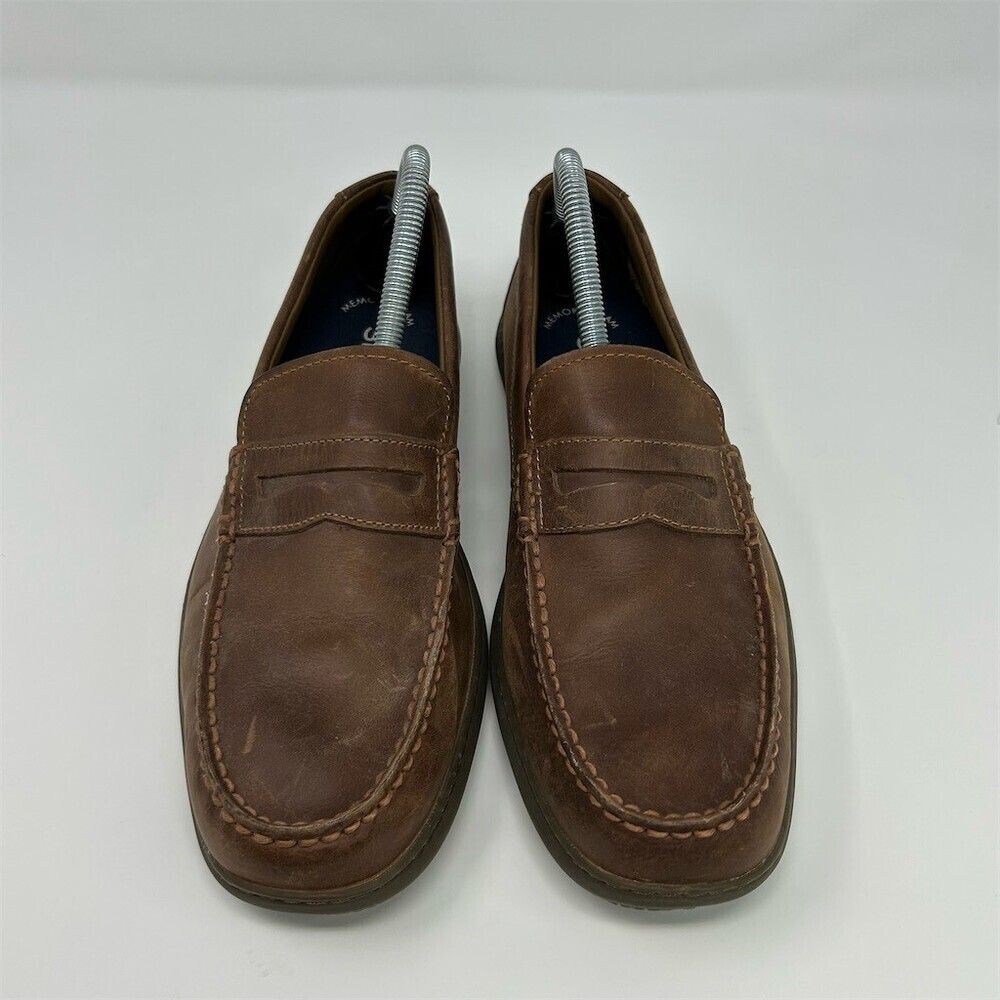 Sperry Top-Sider Men's Penny Loafers Brown Slip-On Moc Toe Memory Foam Size 8.5 - Picture 4 of 12